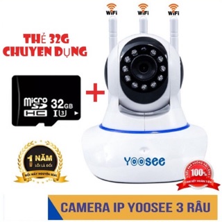Camera yoosee 3 râu quan sát rỏ ngày đêm
