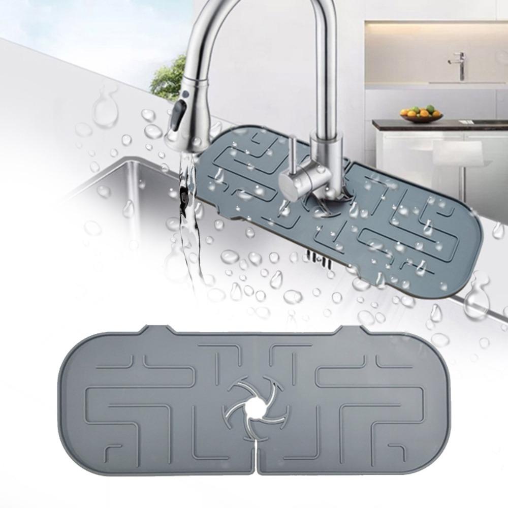 Thảm Silicone Lót Vòi Nước Chống Trượt Chống Văng Tiện Lợi