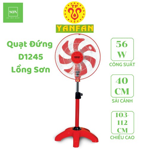Quạt Đứng F25 Lồng Sơn D1425 YANFAN | Shopee Việt Nam