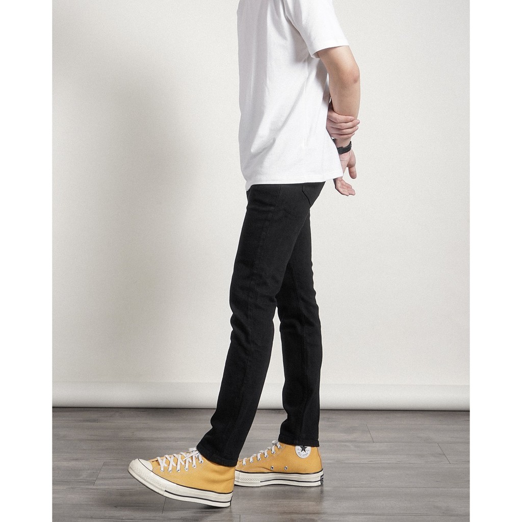 OWL BRAND® Quần Jean Đen Dài Trơn Skinny Fit - OWL220520 | BigBuy360 - bigbuy360.vn