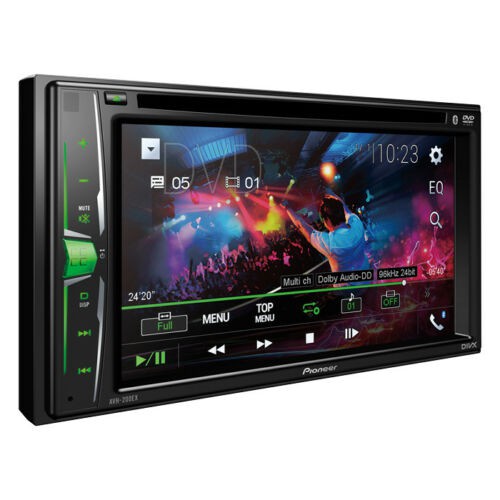 Máy chơi nhạc cho oto Pioneer Double 2 Din AVH-210EX RB DVD/MP3/CD Player 6.2" Touchscreen Bluetooth