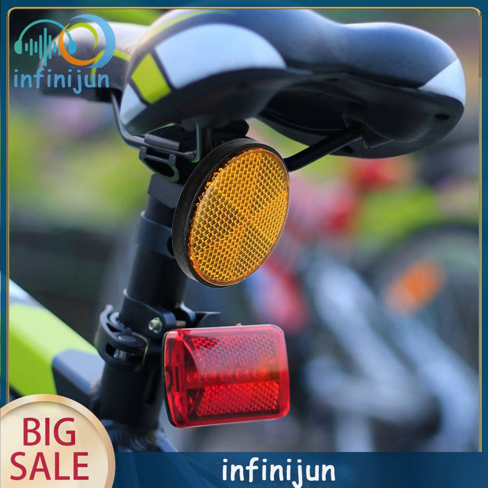 Miếng Dán Phản Quang Cảnh Báo An Toàn Bằng Nhựa Cho Xe Đạp / Xe Máy