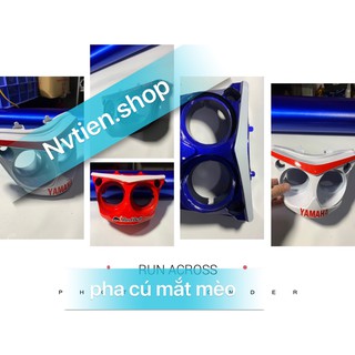 Pha cú không đèn - mắt mèo nhựa lắp các xe điện