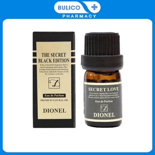 Nước hoa vùng kín Dionel secret love Black Edition Hàn Quốc 5ml - Bulico Pharmacy