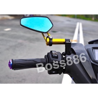 Gương gù gắn chân gương xe máy,xe điện CRG