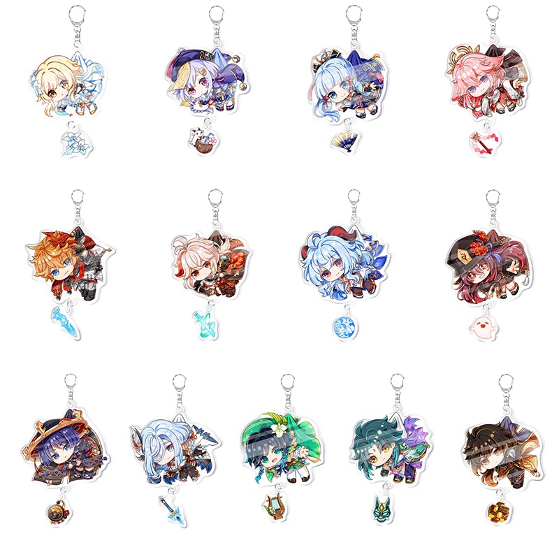 Tmdbyx Móc Khóa Phong Cách Anime Xinh Xắn