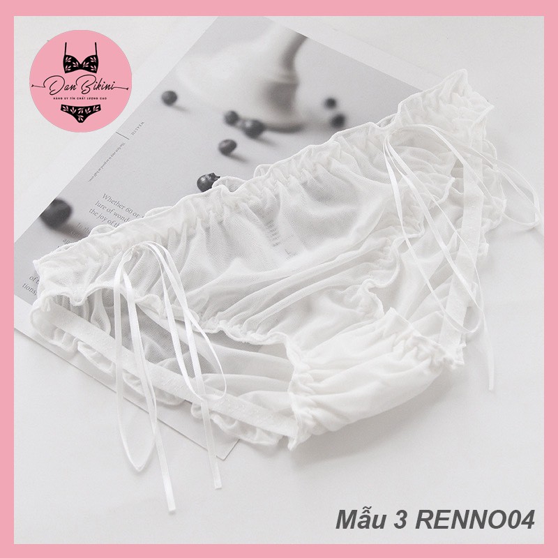 Quần Lót Ren Nữ Sexy Gợi Cảm cao cấp bèo nhún mềm mại quyến rũ mã A067 | BigBuy360 - bigbuy360.vn