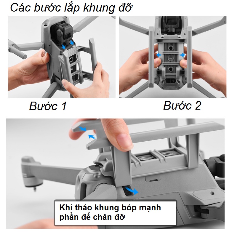 Phụ kiện flycam khung đỡ / giá đỡ flycam DJI mavic Air2 / Air 2S