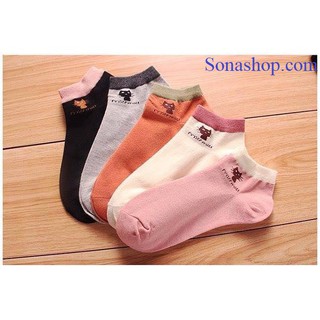 Combo 10 Đôi Tất Mèo Cổ Ngắn Nữ