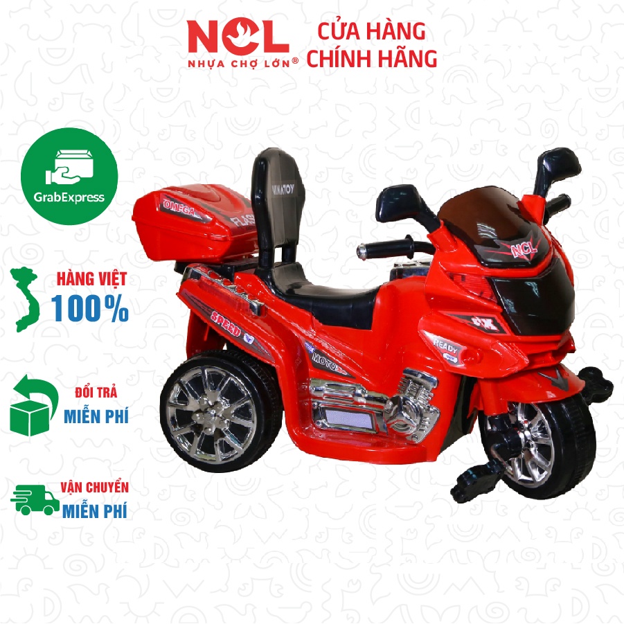 [Nhựa Chợ Lớn] Xe 3 Bánh Mega Motor M1817X3B