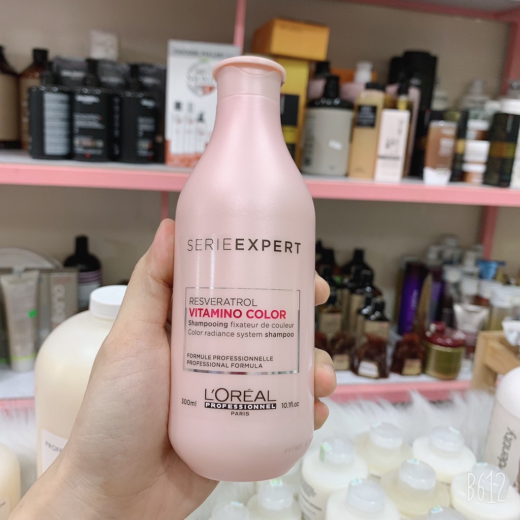 DẦU GỘI XẢ CHO TÓC NHUỘM LOREAL SERIE EXPERT 200ML/300ML/500ML ( hàng chính hãng )