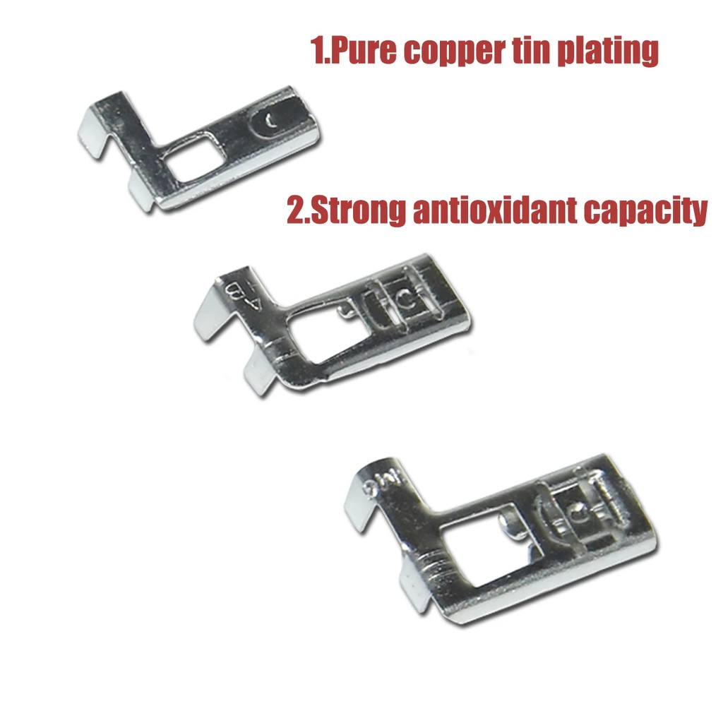 50 Đầu nối 2.8/4.8/6.3mm chuyên dụng đa năng