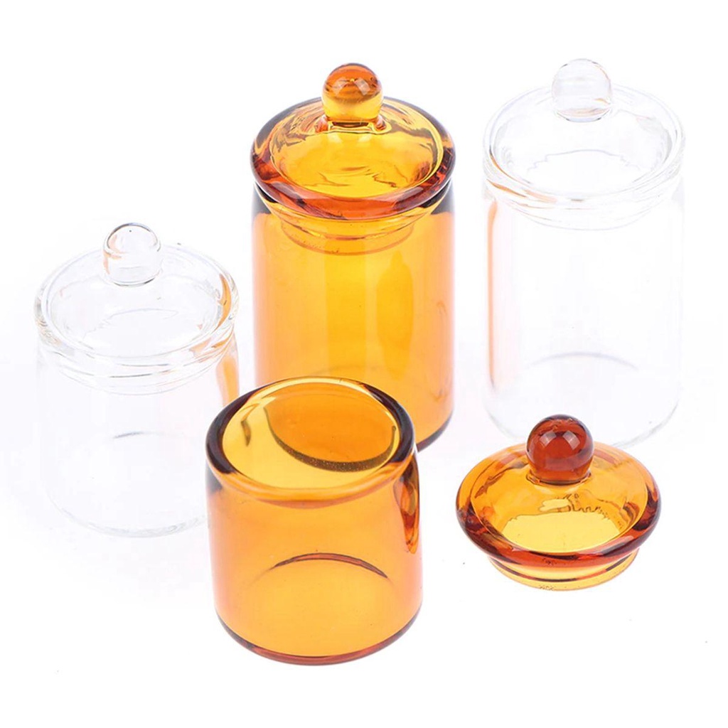 PATRICIA Lọ Thủy Tinh Đựng Hạt Cà Phê 1 / 12 Trang Trí Nhà Búp Bê