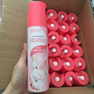 Nước xịt phòng Spring hương Hồng phấn chai 225ml