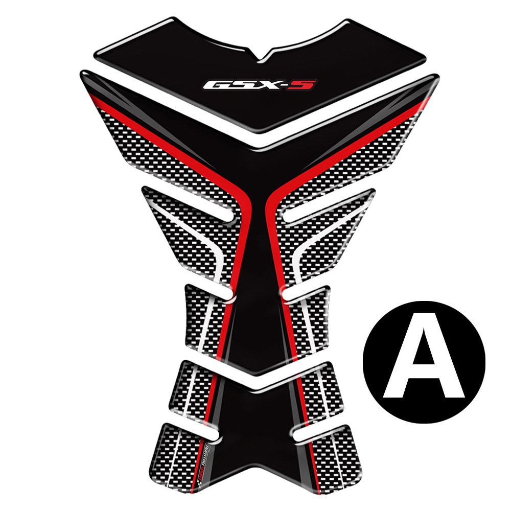 Miếng Dán Bảo Vệ Bình Xăng Xe Mô Tô Suzuki GSX-S1000 GSX-S 1000 1000F Bằng Sợi Carbon 3D