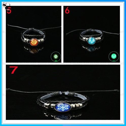 Vòng Tay Dạ Quang Genshin Impact Cá Tính