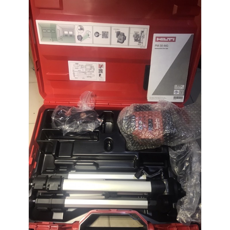 Hilti đèn lazer tia xanh cân mực ngoài trời trong nhà pm30