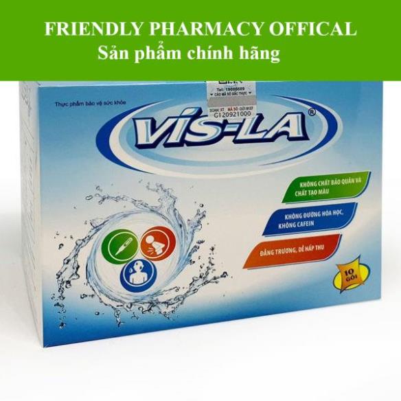 Vis-la – Bù nước và điện giải khi chơi thể thao (Hộp 10 gói)