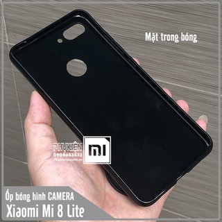 Ốp lưng Xiaomi Mi 8 Lite dẻo bóng hình Camera