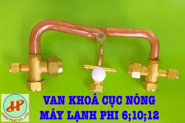 VAN KHOÁ GAS CỤC NÓNG MÁY LẠNH (tuỳ chọn)