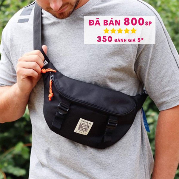 [COMBO Das ATRIC] Balo Laptop Das Atric + Túi bao tử đeo chéo Atric Bum bag