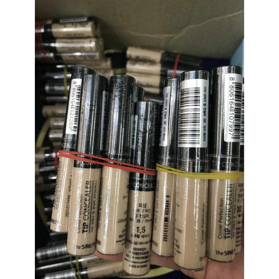 ( FREE SHIP)- HÀNG CHÍNH HÃNG- KEM CHE KHUYẾT ĐIỂM THE SAEM COVER PERFECTION TIP CONCEALER | BigBuy360 - bigbuy360.vn