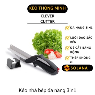 [GIÁ SỈ] Kéo cắt thực phẩm - Kéo thông minh Clever Cutter sắc bén không cần thớt 2544