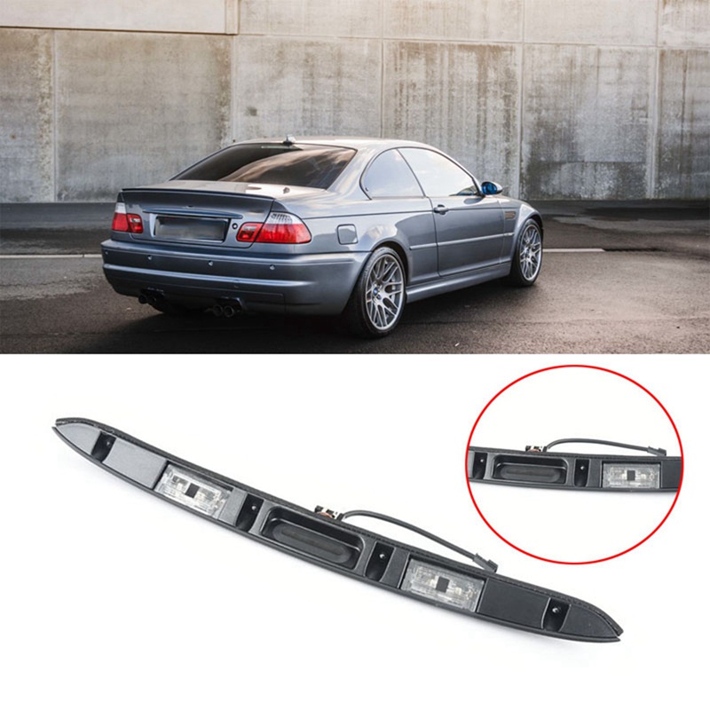 Tay Nắm Mở Cốp Xe Kèm Nút Khóa Màu Đen Cho BMW E46 325I 323I 328I 51137171699