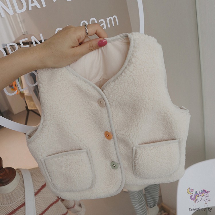 Áo Cardigan Không Tay Phong Cách Hàn Quốc Cho Bé