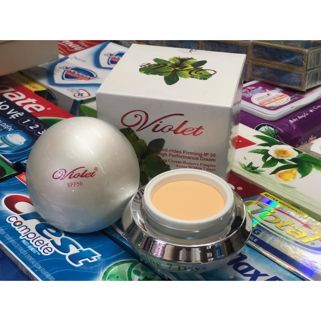 KEM DƯỠNG TRẮNG DA VIOLET WHITENING 7 DAY