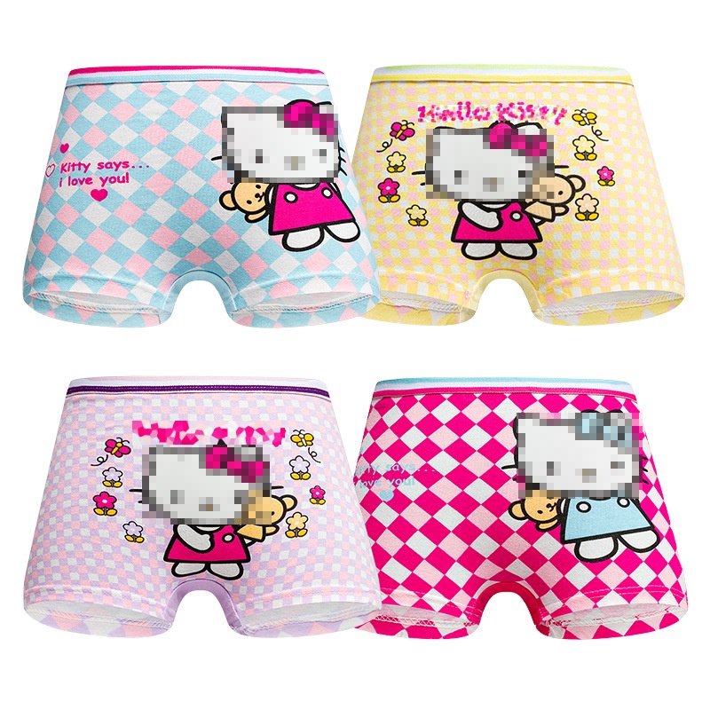 Một Quần Chip Bé Gái Chất zip Cotton Mịn Mát Không Xù , Giao Ngẫu Nhiên