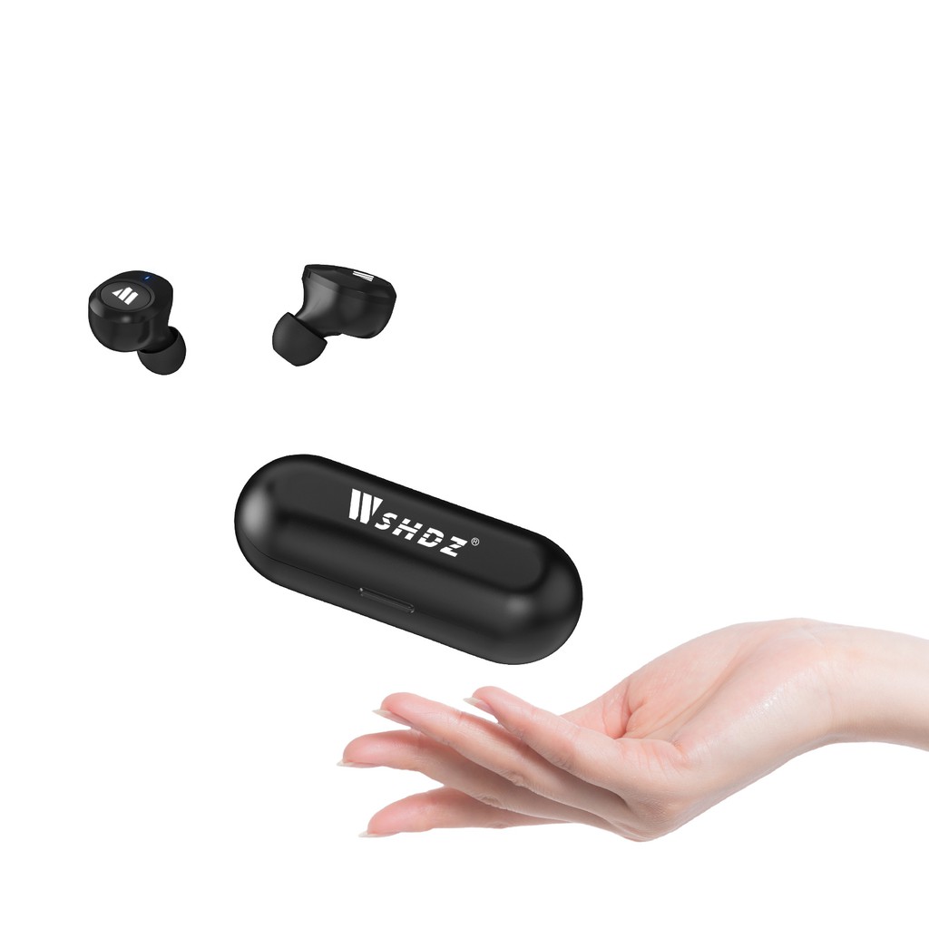 NBX Wireless Earbuds Bluetooth 5.1 Earphones S11 Smart Touch Control TWS Stereo Earphones IPX6 Waterproof In-Ear Earphones with Built-in Microphone, suitable for iPhone and Android Android, with deep bass, suitable for sports/fitness