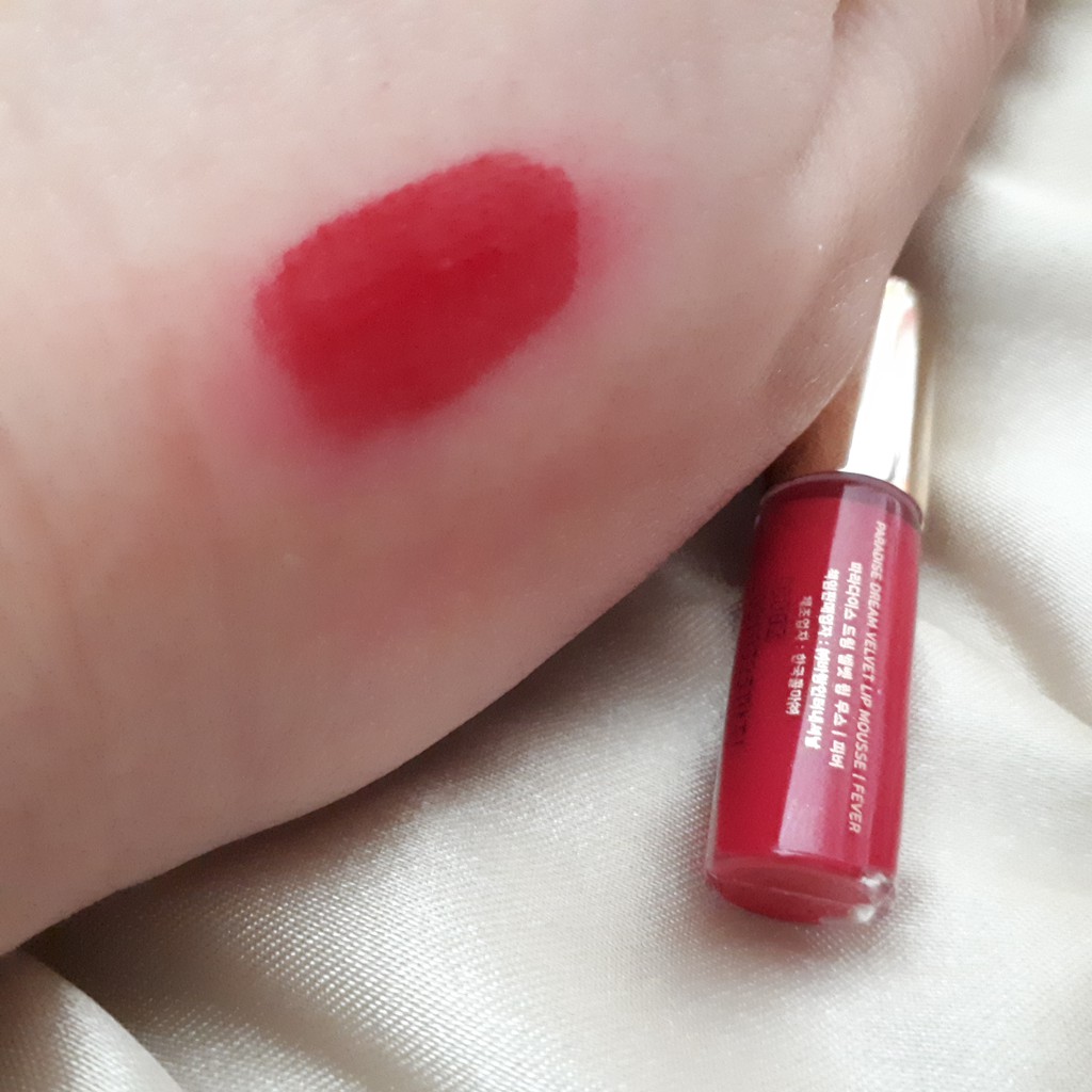 [Mã FMCG8 - 8% đơn 250K] (Hàng Tặng) Son Môi Trang Điểm (Gwp) Dear Dahlia Paradise Dream Velvet Lip Mousse Fever 1.2Ml