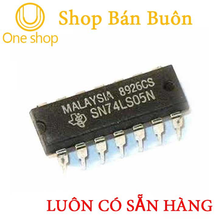 Linh Kiện 74LS05 Hex Inverter DIP14