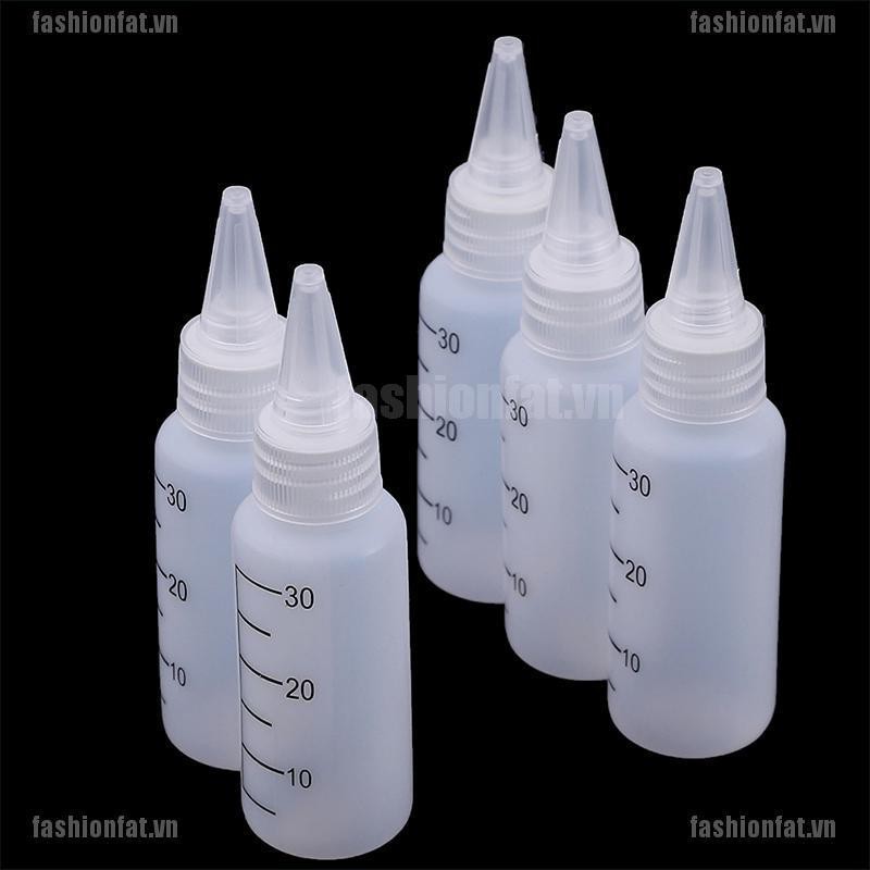 Bộ 10 lọ nhựa đựng keo 30ml đa năng dễ dùng