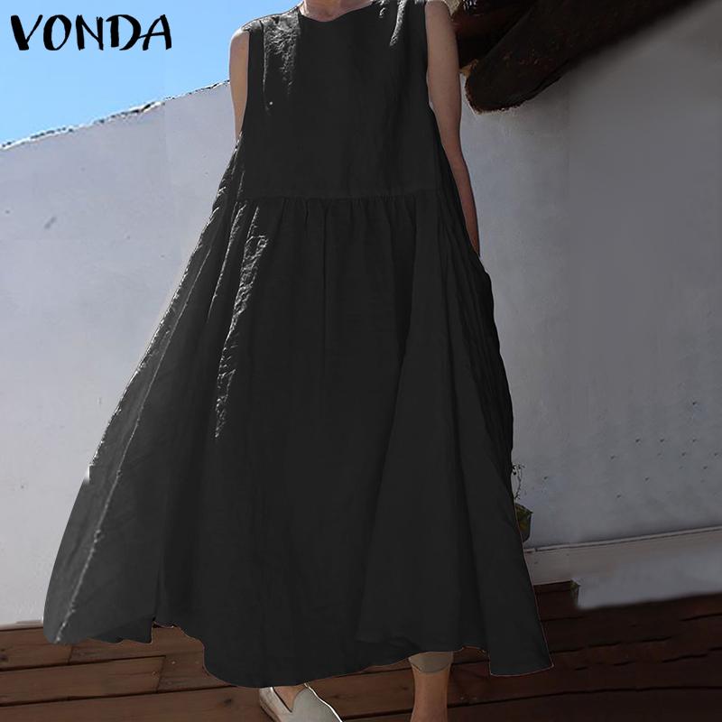Đầm Maxi sát nách thiết kế oversized cho phái nữ