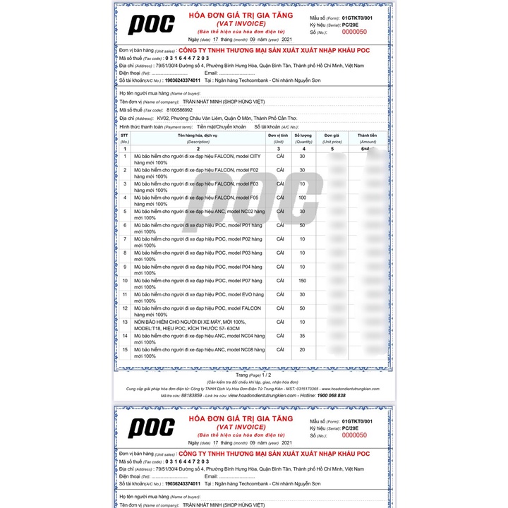 Mũ bảo hiểm xe đạp thể thao POC ANC-03 chính hãng, Nón bảo hiểm POC thể thao, Nón bảo hiểm xe đạp chính hãng full box