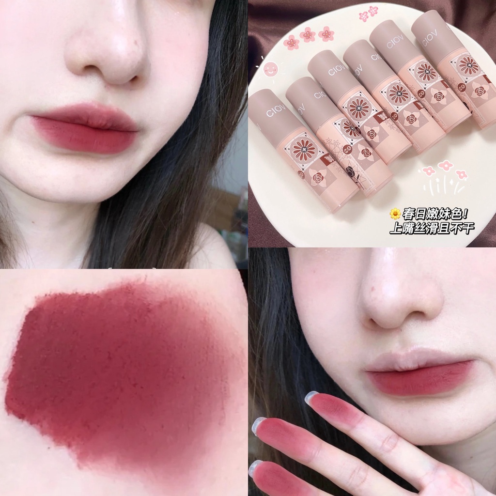 Son Môi CIOV Chống Thấm Nước Màu Sắc Thời Trang
