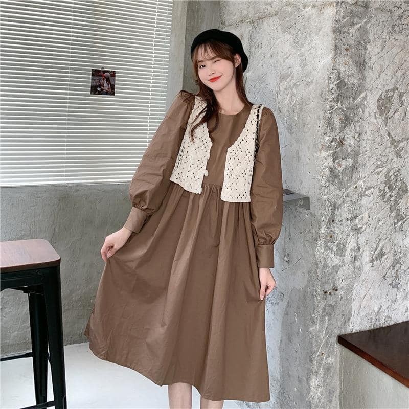 Set váy babydoll kèm gile công chúa