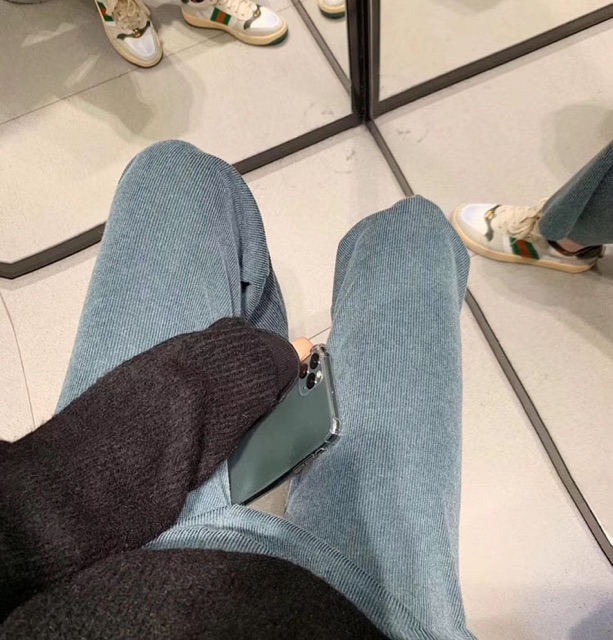 Quần Cultottes Suông Nhung MOTIE ( Full Túi Zip) | BigBuy360 - bigbuy360.vn