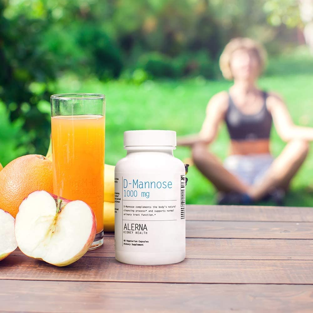 Viên Alerna Kidney Health: D-Mannose hỗ trợ sức khoẻ hệ tiết niệu 1000mg