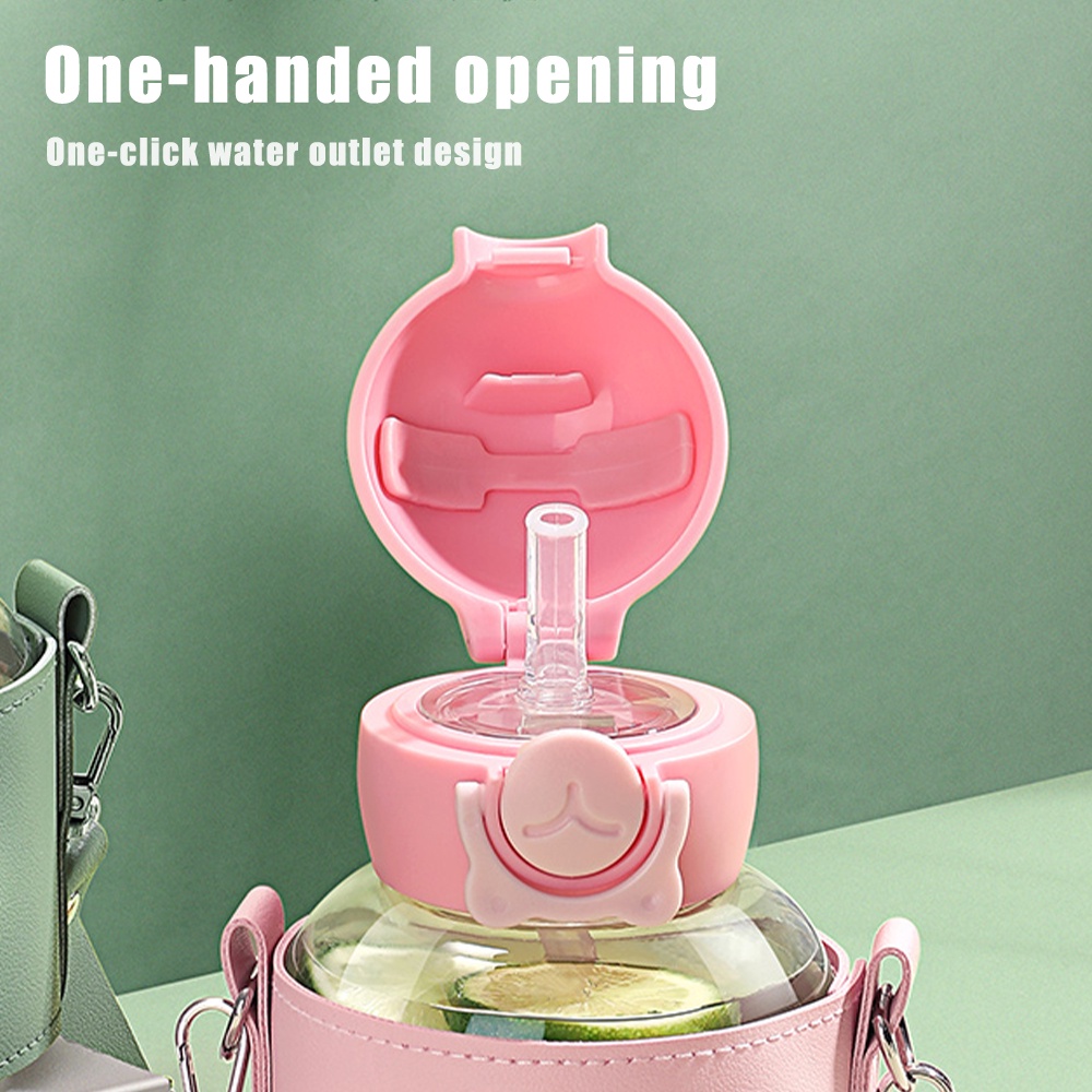Bình Nước 700ml Có Ống Hút Tiện Lợi Chất Lượng Dành Cho Bé