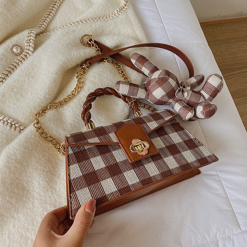 Dây Đeo Túi Xách Họa Tiết Kẻ Sọc Thời Trang Phổ Biến