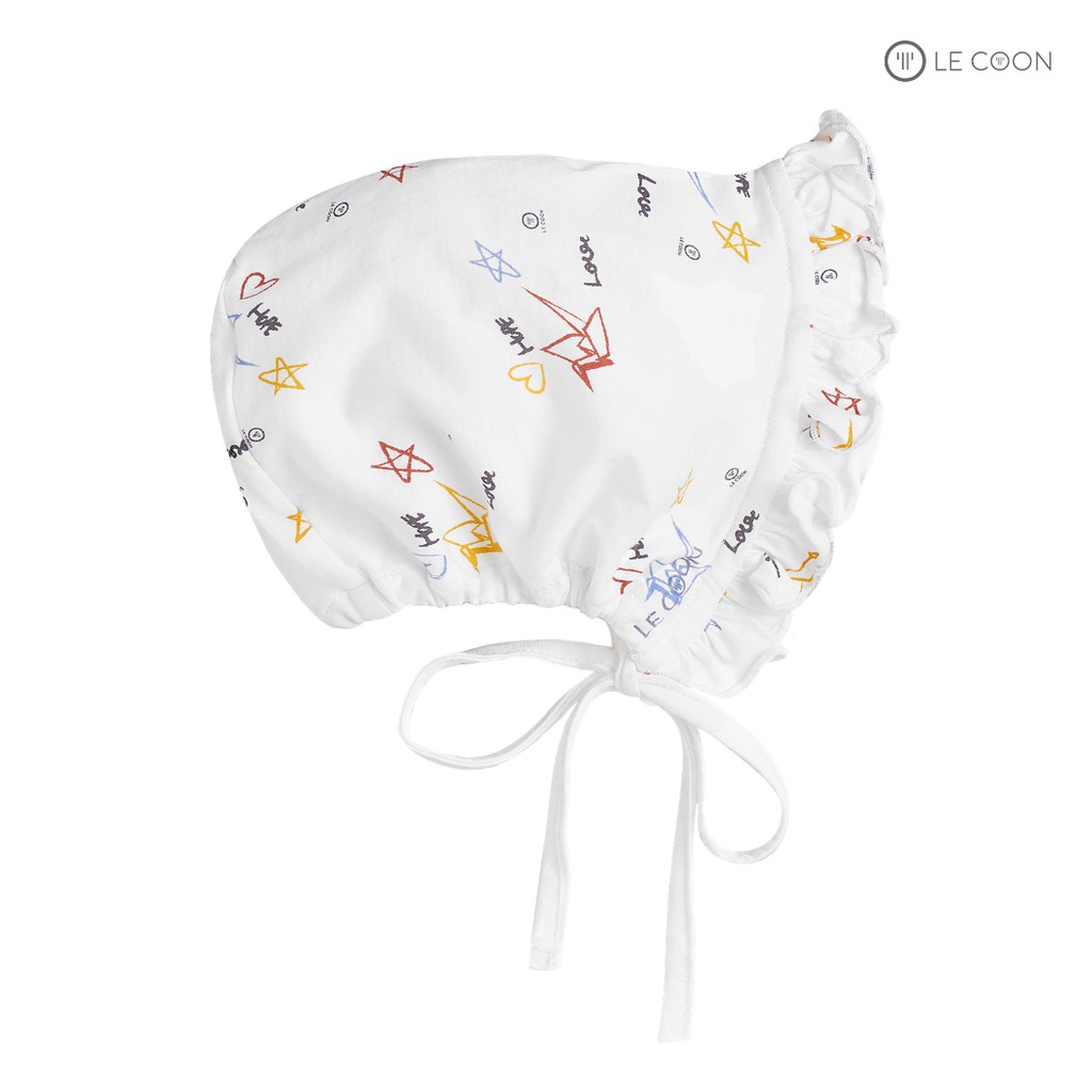 LE COON | Set 2 Mũ Bonnet | COOL | Newborn