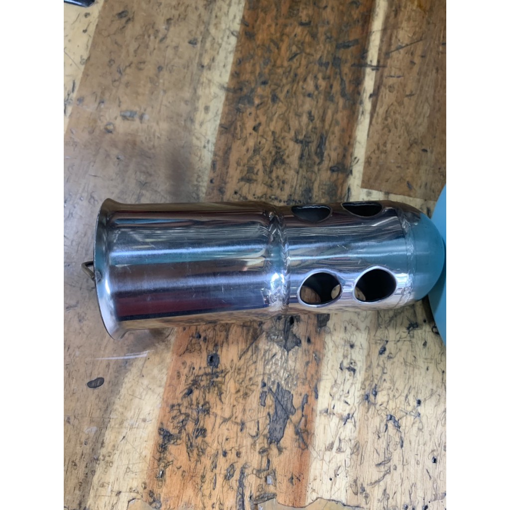 Ống tiêu tổ ong gắn bên trong lon pô loai dài