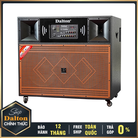 Loa karaoke công suất lớn Dalton TS-15A6000, 2200W, Bass loa 4 tấc - HÀNG CHÍNH HÃNG