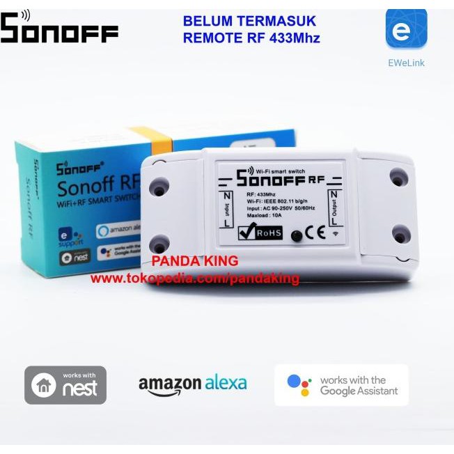 Sonoff Rf - Iot Công Tắc Wifi Không Dây Cho Nhà Thông Minh