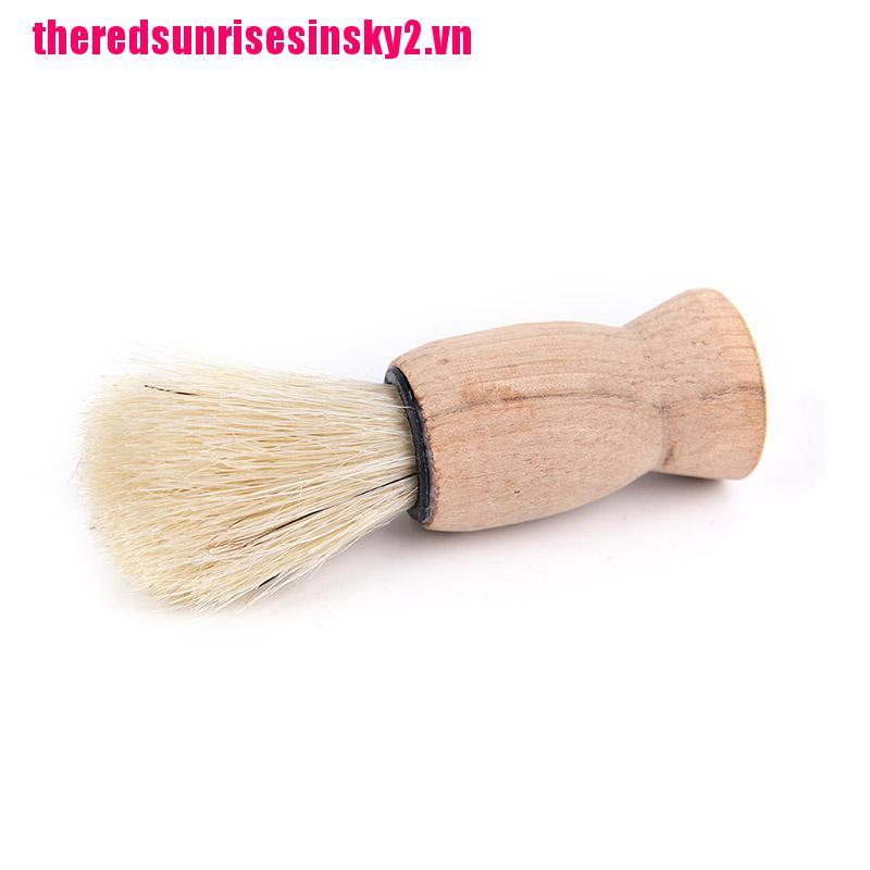 (Hàng Mới Về) 1 Cọ Quét Kem Cạo Râu Tay Cầm Bằng Gỗ Dành Cho Nam Giới | BigBuy360 - bigbuy360.vn