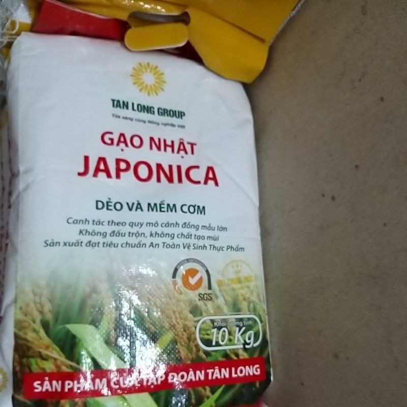 Gạo Nhật ( JAPONICA) BAO 10KG