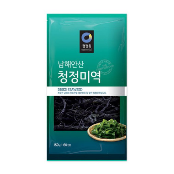 [CHUNGJUNGONE] RONG BIỂN KHÔ 150G - [청정원] 청정미역 150G